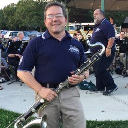 Rob Smyser at the Needham Band Concert in 2017